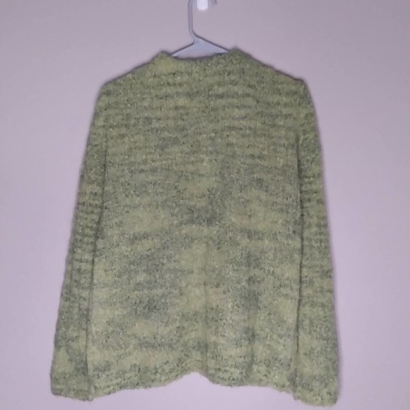 🦋 Alps Vintage V Neck Cardigan Wooden Button Sweater - Picture 7 of 7